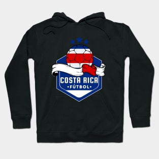 Costa Rica Futbol Hoodie